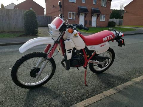 Honda MTX 125 1989 fully restored