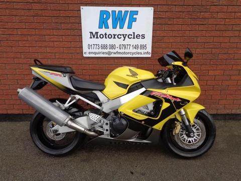 HONDA CBR 929 RR FIREBLADE, 2001, ONLY 21,059 MILES, EXCELLENT ORIGINAL COND