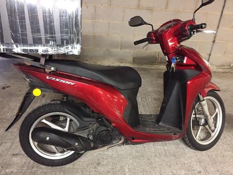 Honda vision 110 mileage 38k