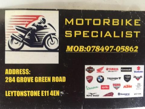 Motorcycle repair and service