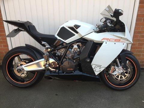 KTM RC8 PRISTINE CONDITION 5400 MLS gsxr r1 bmw zx10r sportsbike