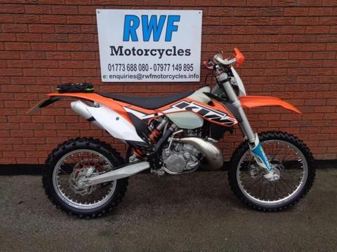 KTM EXC 200, 2014 MODEL, EXTRAS ONLY 2 OWNERS & 2362 MILES & 130 HOURS