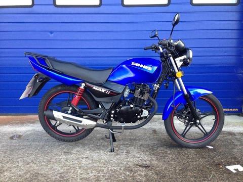IMMACULATE 2017 SINNIS MAX 2 125cc , HPI CLEAR , 1 MATURE OWNER FROM NEW ONLY 250KM FROM NEW