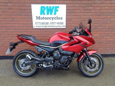 Yamaha XJ6 DIVERSION, 2009, 59 REG, ONLY 2 OWNERS & 7,620 MILES WITH SH