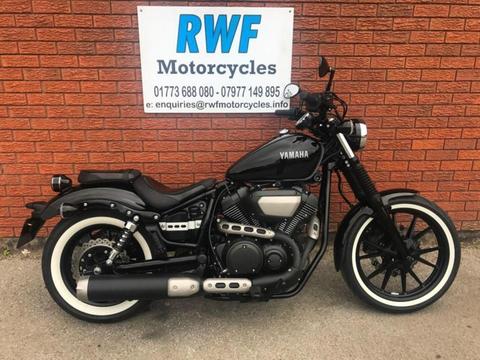 Yamaha XV 950, 2015, MINT COND, ONLY 5377 MILES, FSH, JUST SERVICED & NEW TYRES