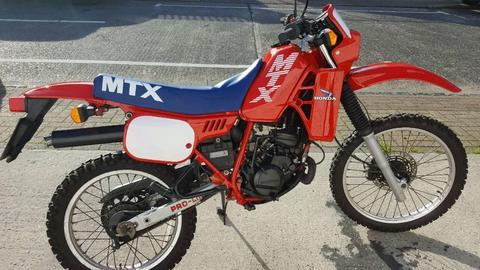 Honda mtx 125R motorcycle