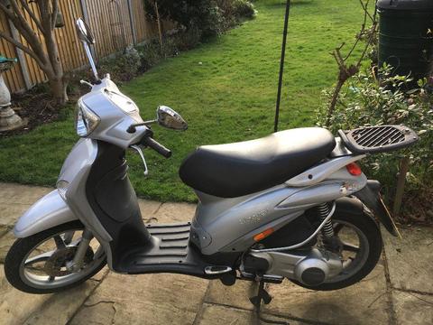 Piaggio Liberty 125cc motorcycle, excellent condition and great fun to ride!