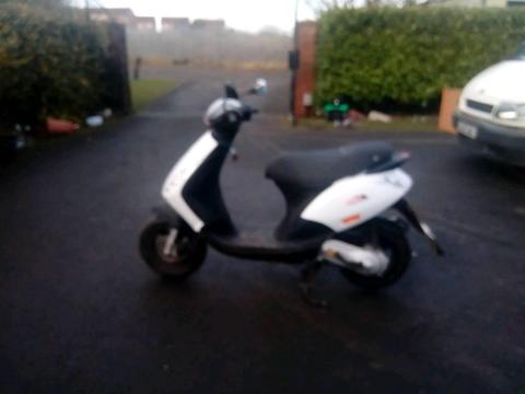 Piaggio zip50 2t 65 plate scooter