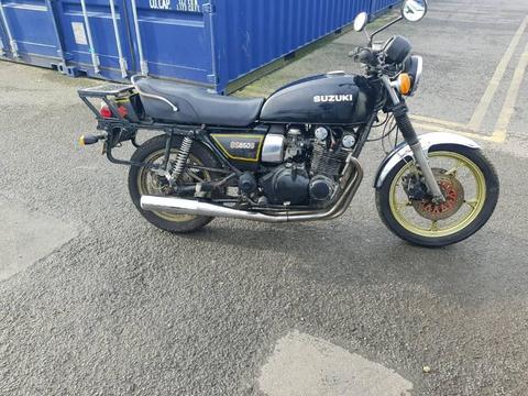 Suzuki gs850 UK bike project