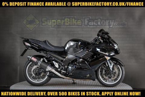 2007 07 KAWASAKI ZZR1400 B7F 0% DEPOSIT FINANCE AVAILABLE