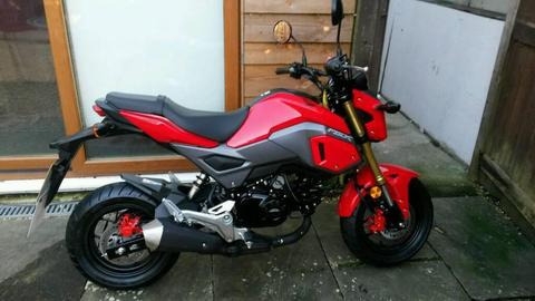 Honda msx 125 cc 2017