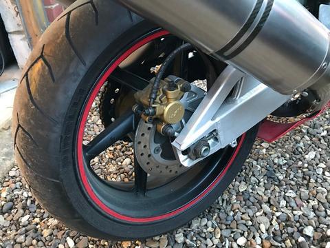 Honda VTR1000 SP1 SP-Y 2002 18,600 Miles Akrapovic Pipes