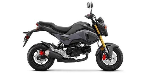 Honda MSX 125 - 2017 Black / Grey ABS