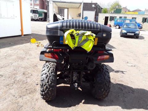 Road legal quad with back box