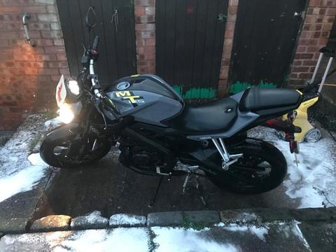 Yamaha mt1250 not yzf125r cbr125