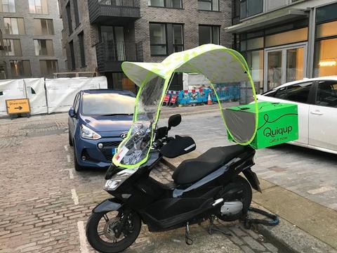 Scooter Wind Screen / Rain Cover