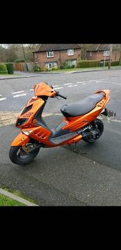 Peugeout speedfight 50cc moped 70cc fully raced up