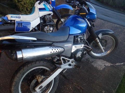 Honda FX650 Vigor, Big Single, MOT, Needs Nothing, Ride It Away