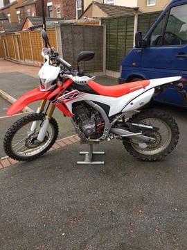 Only 600 miles , 2016 Honda Crf250L