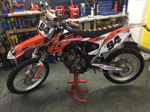 Ktm sxf 350 2014 fully Road registerabsolutely stunning condition good as new