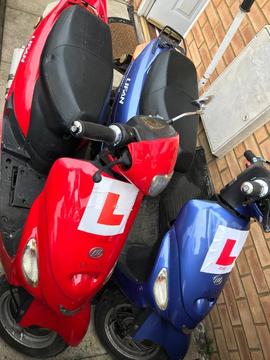 2x 50cc mopeds 60 reg lifan