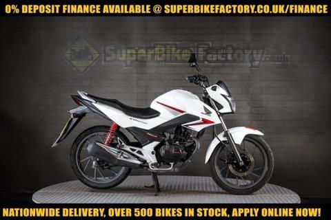 2015 15 HONDA CBF125 125CC 0% DEPOSIT FINANCE AVAILABLE