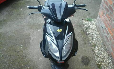 Wk one 50cc scooter 2012