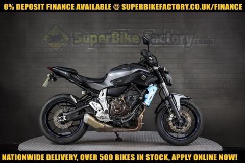 2014 64 YAMAHA MT-07 670CC 0% DEPOSIT FINANCE AVAILABLE