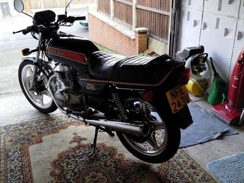 Honda 250 Superdream with very low mileage from new