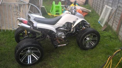 road legal quad open to offers