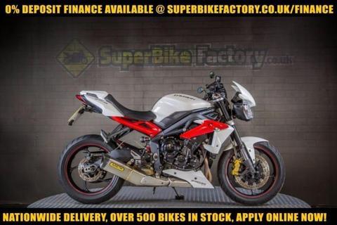 2013 63 TRIUMPH STREET TRIPLE 675CC