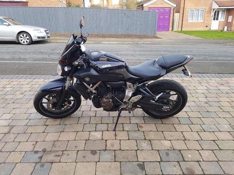 Yamaha MT-07 2016. Purple. 2000 Miles