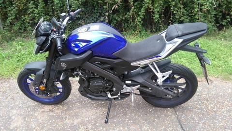 Yamaha 125mt abs