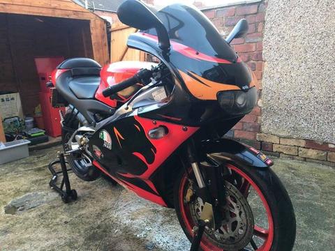 Aprillia Rs 125cc 33bhp