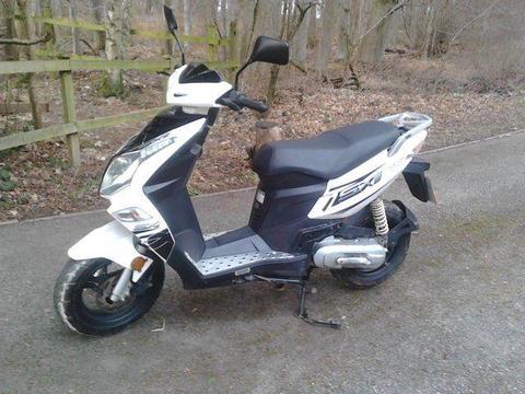 Sachs SX1 two stroke, twist n go ultra low miles, good condition