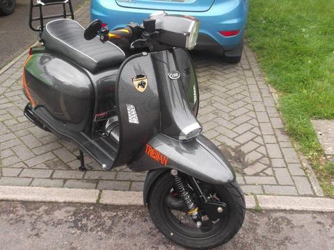 Scomadi TL125 Carbon Scooter