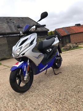 Yamaha Aerox NS50. Blue/White Low mileage, 5826 miles with full history