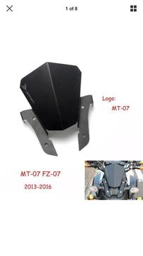 Yamaha Mt07 screen