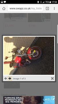 OPEN TO SWAP OFFER FOR 125CC