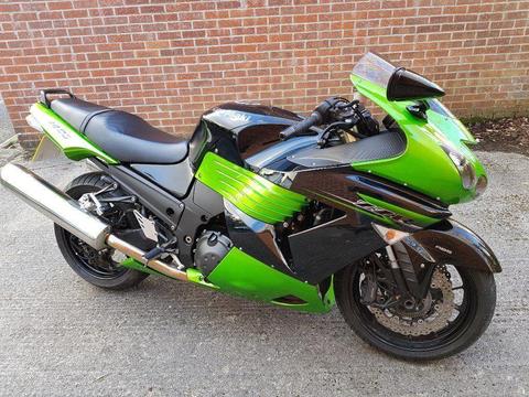 Kawasaki ZZR1400, 12K miles, new MOT, FDSH