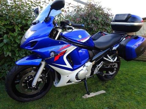 GSX650 for sale!!! 2008 model 10k miles excellent condition with luggage extras