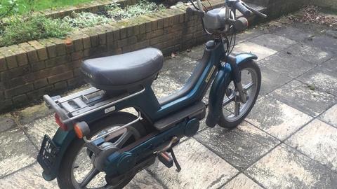 Piaggio Vespa Px Si 50 cc Iconic Vintage Moped / Bicycle Mobylette 2 seater Mot 1y Like Ciao