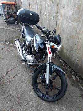 Yamaha YBR 125cc 2011 27307 mileage MOT until 6th Sept 2018