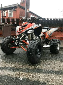 Yamaha raptor 700 fully road legal with v5 and mot