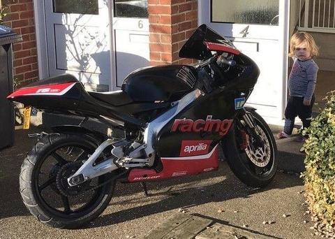Aprilia Rs 125 Racing replica had lots done to it lovely bike