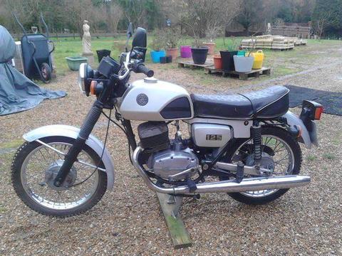 CZ 125 D/L two stroke 1993 K reg learner legal