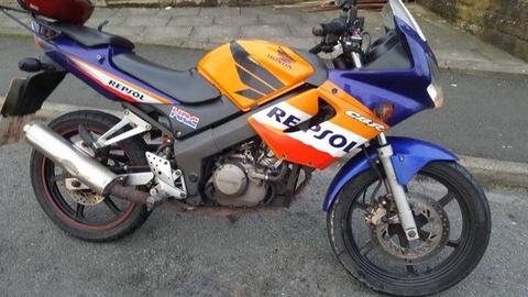 Honda CBR 125 repsol recently serviced