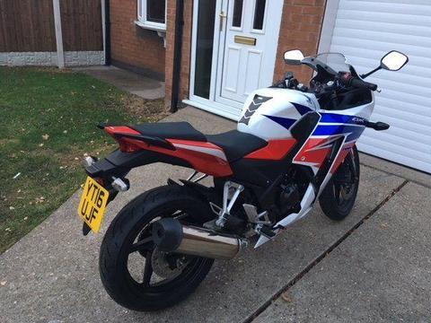 Honda cbr 300 cbr300 2016 abs model Fsh only 1390miles Oxford heated gripsexcellent condition