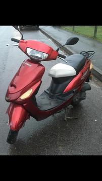 2014 49cc moped with 12 months mot