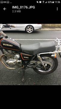 Suzuki GN250 custom 1993 low miles